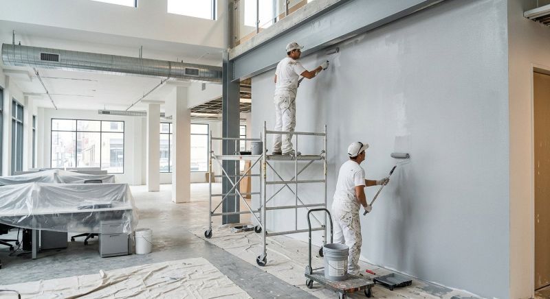 Retail Ceiling Painting in Denver, CO