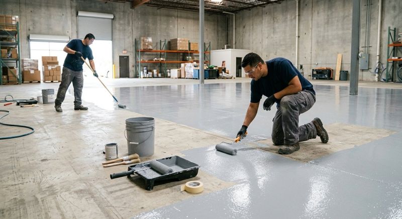 Business Floor Painting in Pinellas County, FL