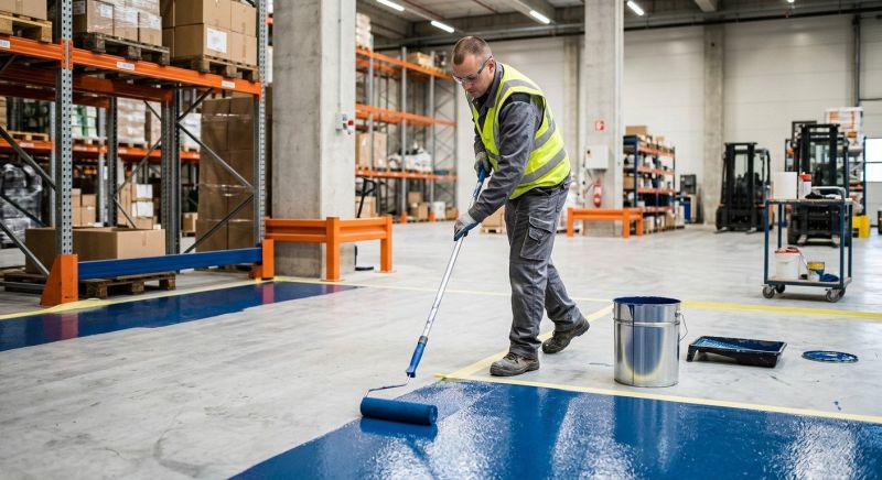 Business Floor Painting in Fort Collins, CO