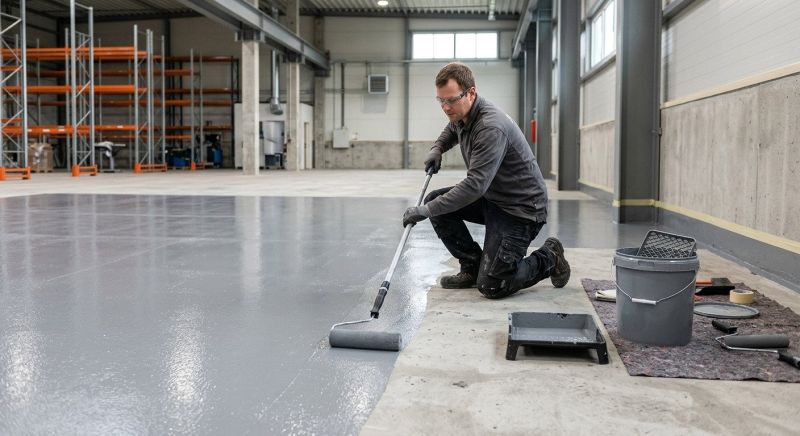 Business Floor Painting in Loveland, CO