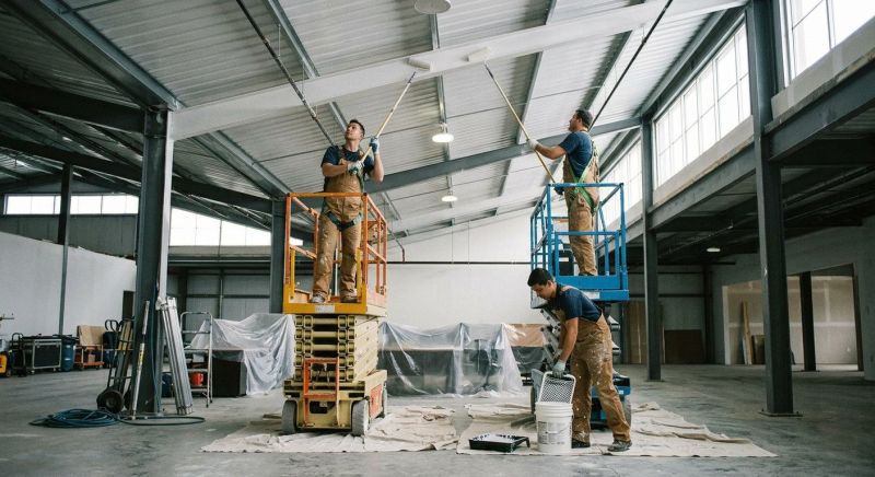 Commercial Ceiling Painting in Fort Collins, CO