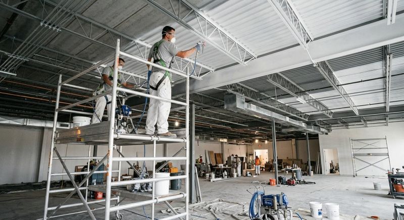 Commercial Ceiling Painting in Gilbert, AZ