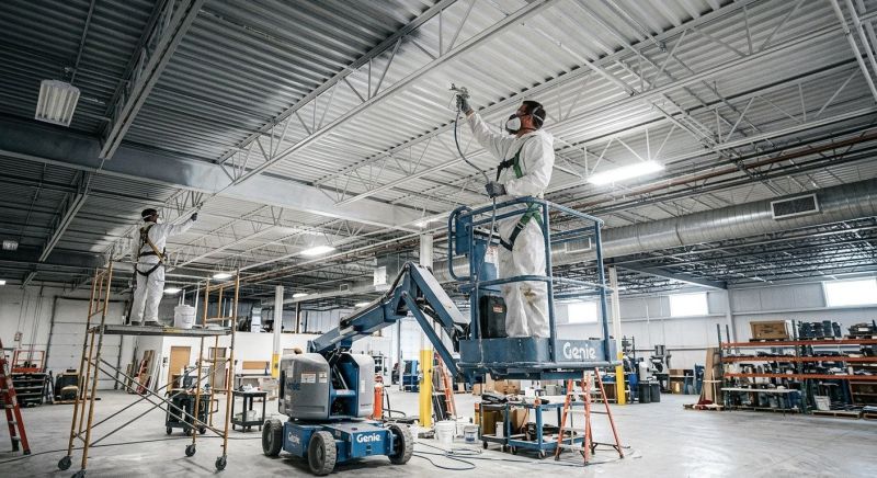 Commercial Ceiling Painting in Weatherford, TX