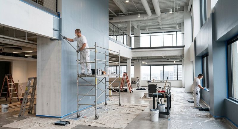 Commercial Ceiling Painting in Weatherford, TX