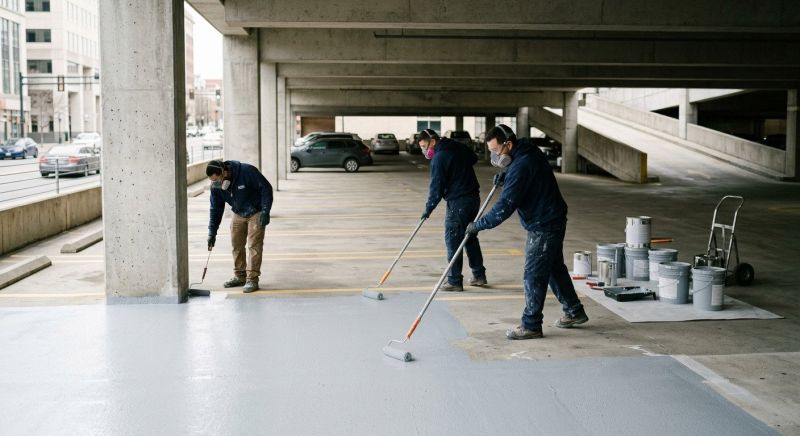 Commercial Concrete Painting in Gilbert, AZ