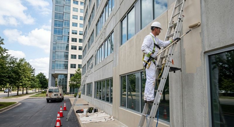 Commercial Concrete Painting in Gilbert, AZ