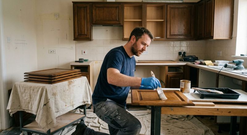 Kitchen Cabinet Refinishing in Lafayette, IN