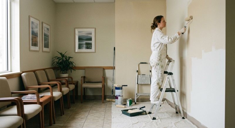 Reception Area Painting in Saint Petersburg, FL