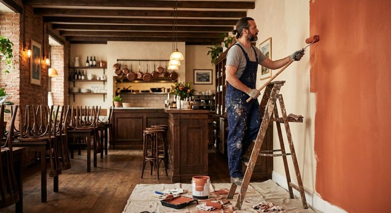 Restaurant Painting in Gilbert, AZ
